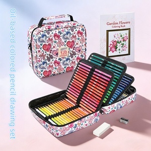Juego de Lápices de Colores X415 Personalizado de 72/120/180 Colores con Estuche de Nailon con Cierre para Materiales de Arte - Product Image 6