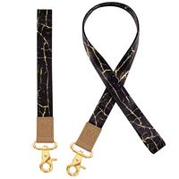 Cinturón para Tarjetas de Identificación a Buen Precio, Personalizable en Tamaño y Diseño, Cordones Promocionales Deportivos de Poliéster con Serigrafía y Gancho