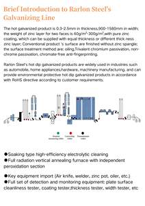 아연 도금 강판 DX52D + Z 냉간 압연 산업 건설 자동차 핫 디핑 아연 도금 강판 - Product Image 5