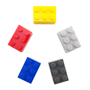 NO.3002塑料小颗粒配件积木2x3砖块建筑益智玩具 - Product Image 4