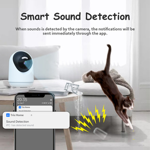 Cámara de Seguridad Doméstica 5G HD 3MP2K, Protección de Privacidad, Inalámbrica, Fabricada en Fábrica, <span class=keywords><strong>ICSEE</strong></span>, Panorámica/Inclinación, Visión Nocturna, PTZ - Product Image 3