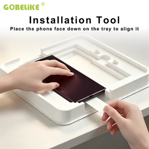 Technologie de pointe 2026 pour Galaxy Z Fold 8 : Kit de protection d'écran <span class=keywords><strong>2</strong></span>-en-1 avec plateau d'installation facile pour écran avant intérieur (TPU et film de verre) - Product Image 2