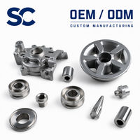 Support de cardan de drone léger en aluminium 7075 usiné CNC sur mesure OEM ODM, anodisé noir