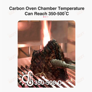 Madera de carbón 304 Acero inoxidable Altura ajustable 80mm-470mm Bistec Barbacoa Parrilla Santa María Argentina Parrilla Argemtina Grill - Product Image 5