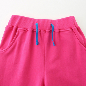 <span class=keywords><strong>Pantaloni</strong></span> Sportivi in <span class=keywords><strong>Felpa</strong></span> di Cotone per Bambine, Nuova Collezione Abbigliamento Esterno per Bambini con Applicazioni - Product Image 3