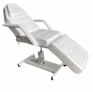 D Simple Manual Tattoo Bed Rotatable Beauty Bed Customizable Color Facial Bed for Beauty Salon - Product Image 1