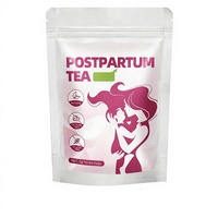 Tisane post-partum aromatisée, 5g x 10 sachets, emballage en boîte pour le bien-être quotidien
