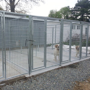 Easily Assembled Indoor/Outdoor Hot Dipped Galvanized 4*6*6ft Run <strong>Dog</strong> <strong>Kennel</strong> With Fight Guard - Product Image 2