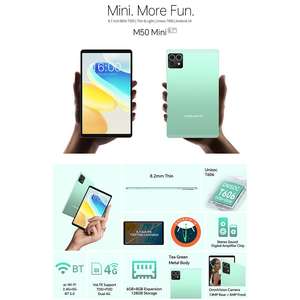 Tablette Mini Teclast M50 <span class=keywords><strong>8</strong></span>,<span class=keywords><strong>7</strong></span> <span class=keywords><strong>Pouces</strong></span> 4 Go 128 Go Android 15 Unisoc T606 Octa Core Écran 90 Hz – Performances Fluides - Product Image 3