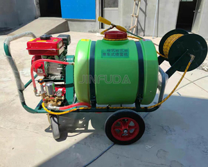 Chariot agricole 160L Pulvérisateur électrique à batterie à pousser à la main <span class=keywords><strong>sur</strong></span> <span class=keywords><strong>roues</strong></span> - Product Image 4