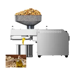 Famille populaire 1500w 5-8 kg/h fèves de cacao olive petits presseurs d'huile presse Machine en Stock