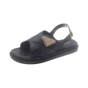 <b>Fashionable</b> Versatile Soft Soled Beach Shoes For Outerwear Paired With Casual Flat <b>Slippers</b> For Women - Product Image 1