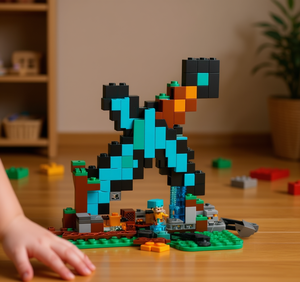 Juego de construcción de dragones de Minecraft para niños de 8 a 13 años, juguete de construcción con figuras y accesorios, bloques de plástico con temática animal - Product Image 2
