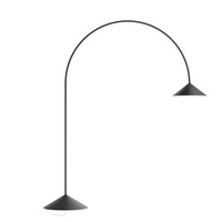 Lampe sur pied de style médiéval français pour salon, chambre, côté canapé, lampe sur pied rétro en verre Bauhaus, éclairage lune.