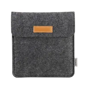 MoKo ISO BSCI, изготовленный на заказ, прочные карманы, 6 7 дюймов, фетровый чехол, чехол для электронной книги, рукав, сумка для 2019 Kindle 2022 Oasis