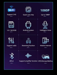 7 9 10 inch Android OS không dây Carplay xe tựa đầu Màn hình LCD <span class=keywords><strong>Monitor</strong></span> GPS màn hình cảm ứng DVD MP3 MP4 đài phát thanh truyền hình phương tiện truyền thông Máy nghe nhạc - Product Image 2