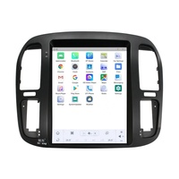 Autoradio Android avec écran tactile IPS de 12,1 pouces pour Land Cruiser LC100 LX470 1999 - 2002 Lecteur multimédia Navigation GPS CarPlay