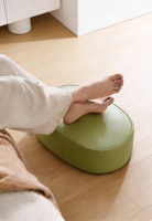 Tabouret bas rond élégant, empilable, amovible et imperméable, idéal pour la chambre et le salon, directement de l'usine