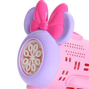 Pistola a bolle di sapone in plastica a 8 fori di Topolino e <span class=keywords><strong>Minnie</strong></span>, giocattolo estivo da esterno per bambini - Product Image 2