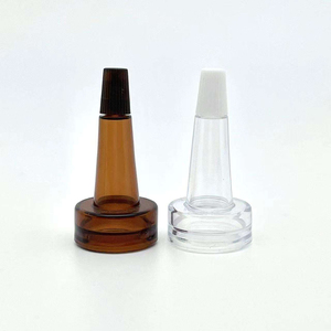 Flacon en verre à col serti de 10 ml avec bouchon compte-gouttes en plastique transparent de 13 mm et 20 mm pour sérum à <span class=keywords><strong>l</strong></span>'<span class=keywords><strong>acide</strong></span> <span class=keywords><strong>hyaluronique</strong></span> - Product Image 5