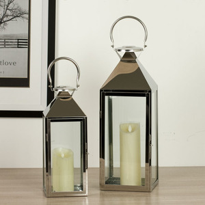 Best Sell Metal Decorative <strong>Lanterns</strong> For Candle Wedding Stainless Steel Candle <strong>Lantern</strong> - Product Image 3