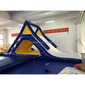 Small Mini Theme Seadoo Water Inflatable Floating Slide And Trampoline Inflatable Water Park Equipment Play