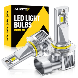 Ampoules de phares LED pour voiture AUXITO A1 9006 12V 20W 2500LM 6500K Blanc, remplacement des ampoules halogènes HID d'origine - Product Image 5