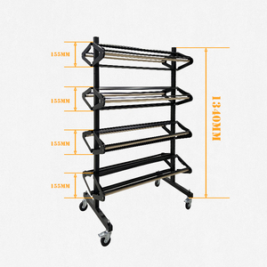 Jh-mech gói quà, vinyl, giấy kraft Vật liệu cuộn có thể điều chỉnh giá đỡ cuộn giấy dọc - Product Image 2