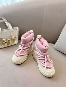 עיצוב מעולה moneirrs mand אופנתיים סתיו/חורף למטה מגפי סקי עם תחרה שרוך ומיטה חם אודם רירית <span class=keywords><strong>oem</strong></span> odm - Product Image 5