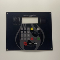 Kuliwei - Adhesivo Protector de Pantalla de PVC PET Antiarañazos, Personalizable con Logotipo, para Equipos de Control
