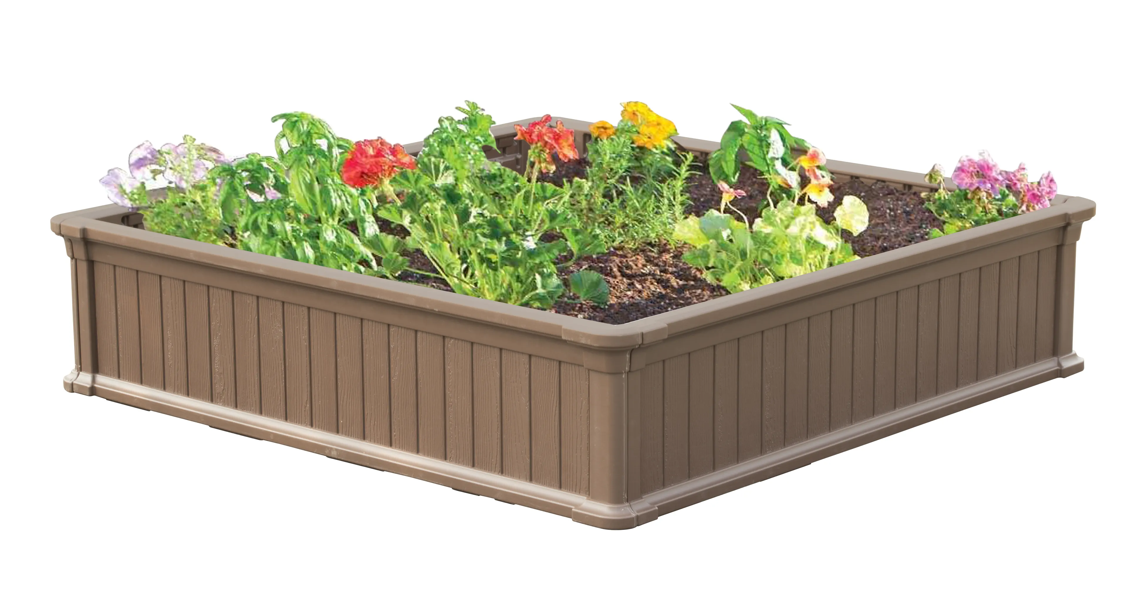 Hot Selling Plastic Garden Planter Box For Outdoor