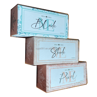 Boîte cosmétique de luxe personnalisée HF-030, fabrication d'emballages, boîte cadeau en bois, boîte en carton de haute qualité