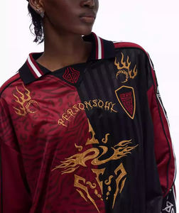 <span class=keywords><strong>Maillot</strong></span> <span class=keywords><strong>de</strong></span> football personnalisé vintage des années 90 avec nom et numéro brodés, <span class=keywords><strong>maillot</strong></span> <span class=keywords><strong>de</strong></span> sport durable pour l'équipe, culture sportive, hockey, <span class=keywords><strong>rugby</strong></span> - Product Image 5