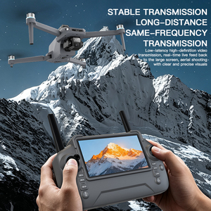 Drone <span class=keywords><strong>débutant</strong></span> SG902 avec télécommande LCD tactile 4,5 pouces, conception pliable, transmission longue portée, résolution 3840x2160, diffusion vocale - Product Image 4