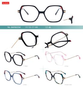 उच्च अंत महिलाओं की बड़ी गोल फ्रेम प्लेट सतह + धातु पैर की ओटी - Product Image 6