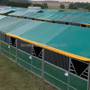 Portable Stabling for Equestrian Events Good quality temporary stables for horse used on horse farm