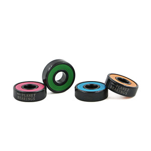 Roulements à billes pour skateboard et trottinette en acier chromé noir de qualité professionnelle personnalisés 608RS ABEC-9, étanches, durables, haute vitesse, pour patinage en ligne - Product Image 5