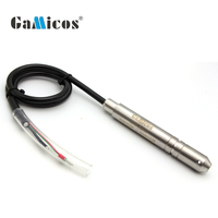 Sonde de niveau submersible mince de 16 mm pour la surveillance de l'eau des forages, sonde de niveau d'eau piézométrique de 19 mm, haute précision 0,25 % FS