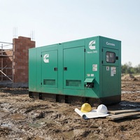 Groupe électrogène diesel super silencieux 400 kW 500 kVA à châssis ouvert, monophasé 220 V, 1500 tr/min, à faible bruit, pour usage industriel et de secours en usine