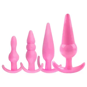Großhandel Vagina Ass Vergnügen Spielen Mastur bator Tool Pink Männlich Erwachsene Homosexuell Frauen Sex Spielzeug Butt Plug Training Kit Anal Perlen Für Männer
