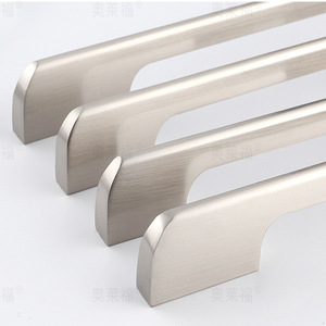 Modern Minimalist Cabinet Handles Bar Shape Aluminum Alloy Durable <b>Drawer</b> Wardrobe Door <b>Knob</b> Nordic Furniture Style - Product Image 4