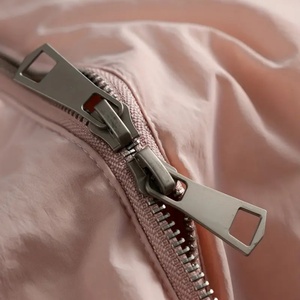 Veste matelassée ample pour homme, style nord-américain, épaisse, douce, col montant, fermeture éclair, toile, lapin, formelle, pour l'hiver - Product Image 6