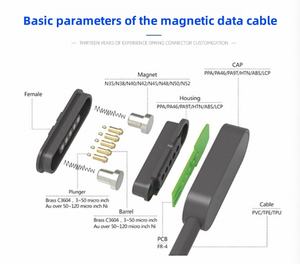 スマート・ウォッチUSBコネクタ磁気充電ケーブル4P Pogoピンケーブル - Product Image 5