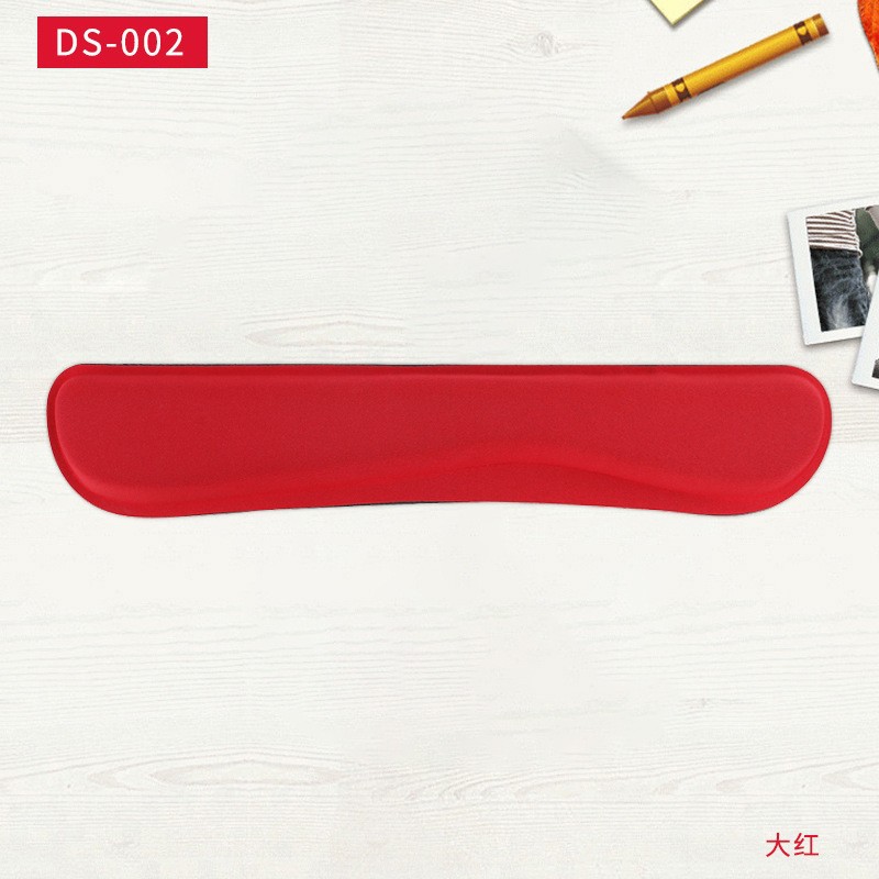 Red long wrist rest