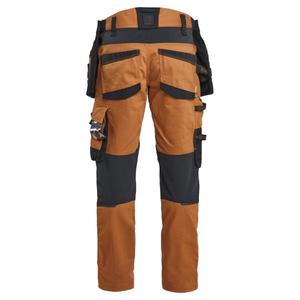 BLAKLADER - 197011494099D100 Craftsman <b>trousers</b> in 2-way <b>stretch</b> Rust/<b>Black</b> - EAN 7330509950470 WORK <b>TROUSERS</b> - Product Image 3