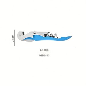 Tire-bouchon décapsuleur professionnel en acier inoxydable en forme de hippocampe pour serveur, vente en gros - Product Image 6