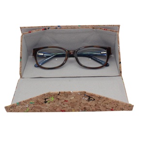 Boshiho Cork Custom Sunglasses Holder Wood Eco Friendly <b>Glasses</b> <b>case</b> - Product Image 2