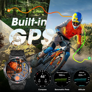 Reloj Inteligente SENBONO KC93 Deportivo para Exteriores con GPS, Presión Barométrica, Brújula y Asistente con IA ChatGPT para Hombre, Compatible con iOS y Android - Product Image 2