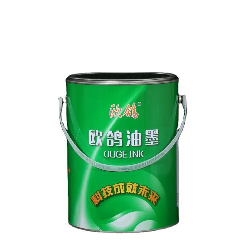 Vazio redondo pintura latas fábrica direta metal químico balde latas
