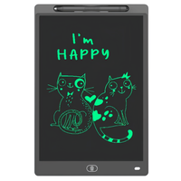 Tableta de escritura LCD para niños con papel de práctica, tablero de dibujo con alfabeto y guías de números, juguete educativo de aprendizaje